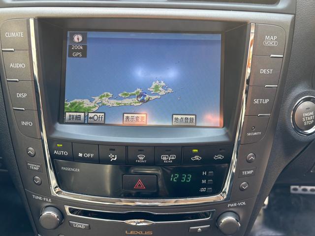 ＩＳ 　純正ナビ・ＴＶ・バックモニター・ＤＶＤチェンジャー・レザーシート・サンルーフ・ツィーター・ドラレコ・社外ヘッドライト・フォッグランプ・ローダウン・社外１９インチアルミ・ＥＴＣ（26枚目）