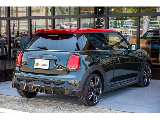 ＭＩＮＩ ジョンクーパーワークス　ジョンクーパーワークストリム　レベルグリーン　全国対応６ヶ月保証付き　禁煙車　ＡｐｐｌｅＣａｒＰｌａｙ　前後ドライブレコーダー　ＤＶＤプレーヤー　ミラーリング　アクティブクルーズコントロール　電子パーキングブレーキ（4枚目）