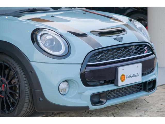 MINI アイスブルーブラックエディション アイスブルー 全国対応6ヶ月保証 6M/T タッチスクリーンナビ バックカメラ アクティブクルーズコントロール ドライビングモード インテリジェントセーフティ REMUSマフラー O.ZRacing(20枚目)
