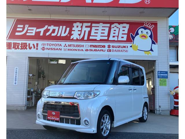 タント カスタムＸ　社外ナビ★地デジＴＶ★パワースライドドア★ＥＴＣ★キセノンヘッドライト★フォグライト★スマートキー★オートエアコン★Ｂｌｕｅｔｏｏｔｈ★（2枚目）