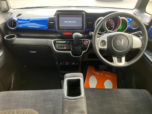 Ｎ－ＢＯＸ ２トーンカラースタイル　Ｇ　ＳＳパッケージ　純正　ワイドＳＤナビ／シティーブレーキアクティブシステム（ホンダ）／両側電動スライドドア／シートヒーター／ヘッドランプ　ＨＩＤ／Ｂｌｕｅｔｏｏｔｈ接続／ＥＴＣ／ドラレコ／バックカメラ／電動格納ミラー（2枚目）