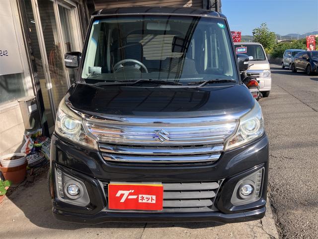 スペーシアカスタム XS ETC バックカメラ 両側電動スライドドア ナビ TV オートライト HID スマートキー アイドリングストップ 電動格納ミラー シートヒーター ベンチシート CVT 盗難防止システム ABS CD(12枚目)