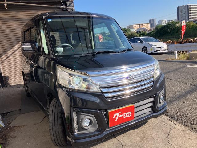 スペーシアカスタム XS ETC バックカメラ 両側電動スライドドア ナビ TV オートライト HID スマートキー アイドリングストップ 電動格納ミラー シートヒーター ベンチシート CVT 盗難防止システム ABS CD(13枚目)