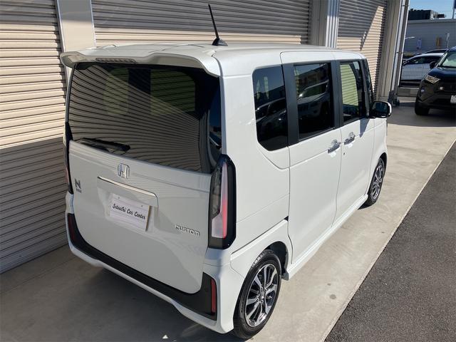 Ｎ－ＢＯＸカスタム ベースグレード　両側電動スライドドア　クリアランスソナー　オートクルーズコントロール　レーンアシスト　衝突被害軽減システム　オートライト　ＬＥＤヘッドランプ　スマートキー　アイドリングストップ　電動格納ミラー（16枚目）