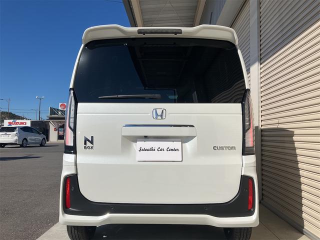 Ｎ－ＢＯＸカスタム ベースグレード　両側電動スライドドア　クリアランスソナー　オートクルーズコントロール　レーンアシスト　衝突被害軽減システム　オートライト　ＬＥＤヘッドランプ　スマートキー　アイドリングストップ　電動格納ミラー（17枚目）