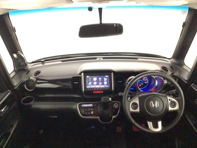 Ｎ－ＢＯＸカスタム Ｇ・ターボパッケージ　ＨＩＤ・フルセグ・メモリナビ・バックカメラ・社外ＡＷ・両側電動ドア・ＥＴＣ　バツクカメラ　フルセグテレビ　パワーウインドウ　スマートキープッシュスタート　ナビ＆ＴＶ　ＥＴＣ付き　ＥＳＣ　ＤＶＤ再生（16枚目）