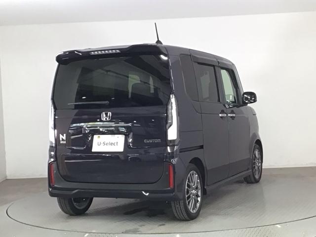 N-BOXカスタム ターボ デモカーUP・LED・フルセグ・メモリナビ・純正AW・ホンダCONNECT イモビライザー 衝突被害軽減 ベンチシート キーフリー Pセンサー ESC パワステ 両席エアバック サイドエアバッグ(4枚目)