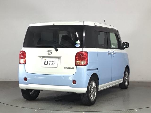 ムーヴキャンバス XSAII CDチューナー・スマートキー・社外AW・両側スライドドア・衝突軽減ブレーキ 衝突軽減ブレーキサポート 両スライドドア アイドリングSTOP 横滑り防止機能 オートエアコン キーフリー Wエアバック(4枚目)