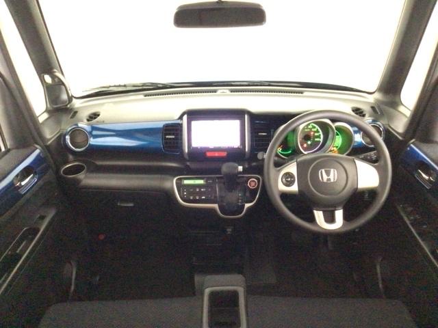 N-BOX+ 2トーンカラースタイルG・Lパッケージ HID・ワンセグ・メモリナビ・バックカメラ・片側電動ドア・純正AW・ETC Bカメ 横滑り防止システム iストップ エアコン DVD再生可能 イモビ Sキー ABS パワーウインドウ ベンチシート(16枚目)