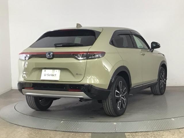 ヴェゼル e:HEVZ LED・フルセグ・メモリナビ・バックカメラ・純正AW・ホンダCONNECT 衝突回避支援ブレーキ機能 パノラミックビューモニター スマキ Pトランク フルオートエアコン エアバッグ 両席エアバック(4枚目)