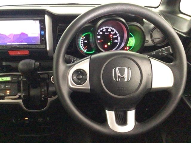 N-BOX GSSパッケージ HID・フルセグ・メモリナビ・DVD・バックカメラ・シートヒーター・ETC W電動ドア ブレーキサポート ダブルエアバック TVナビ サイドカーテンエアバック イモビ 地デジ 前席シートヒーター(17枚目)