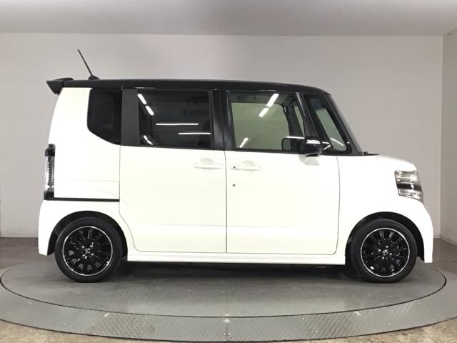 N-BOXカスタム 2トーンカラースタイルG・ターボLパッケージ HID・ワンセグ・メモリナビ・バックカメラ・純正AW・両側電動ドア・ETC キーレスエントリー パワーステアリング ナビTV 横滑り防止機能 パワーウィンドウ エアコン スマートキー ABS ターボ車(27枚目)