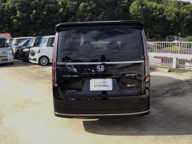 ステップワゴン e:HEVスパーダ デモカーUP・LED・フルセグ・メモリナビ・純正AW・後席モニター・ETC フルオートエアコン ESC シートヒータ キーフリー LEDヘッドランプ イモビ ABS リアカメラ スマートキ 3列シート(27枚目)