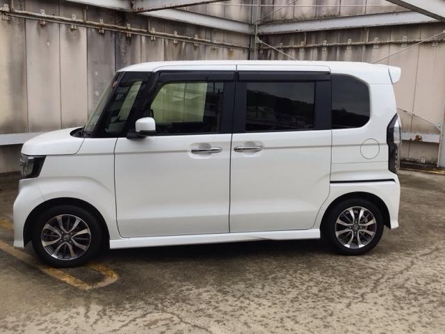 N-BOXカスタム L LED・フルセグ・メモリナビ・バックカメラ・純正AW・シートヒーター Pソナー サイドエアバッグ ナビTV ベンチシート キーフリーシステム LEDライト リアカメ クルーズコントロール AC ABS(27枚目)