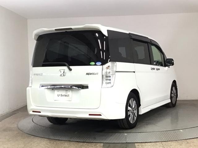 ステップワゴンスパーダ Z HID・フルセグ・メモリナビ・後席モニター・純正AW・両側電動ドア・ETC 横滑防止 イモビ USB接続 地デジTV バックモニタ- 3列シ-ト キーフリー パワーウィンド ETC付 ナビ・TV PS(4枚目)