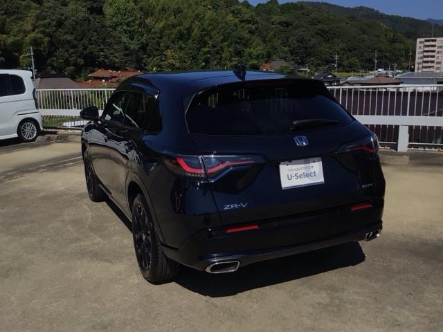 ZR-V e:HEVZ特別仕様車ブラックスタイル デモカーUP・LED・フルセグ・メモリナビ・純正AW・シートヒーター アラウンドビューモニター LEDヘッドランプ スマ-トキ- クルコン ETC車載器 電動シート 本革シート バックカメラ ESC(4枚目)