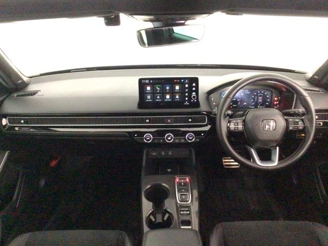 シビック ｅ：ＨＥＶＥＸ　デモカーＵＰ・ＬＥＤ・フルセグ・メモリナビ・純正ＡＷ・ホンダＣＯＮＮＥＣＴ　衝突被害軽減ブレーキ　Ｂカメラ　シートヒーター　ＥＴＣ　ＬＥＤヘッドライト　サイドカーテンエアバック　サンルーフ　ＥＳＣ（16枚目）