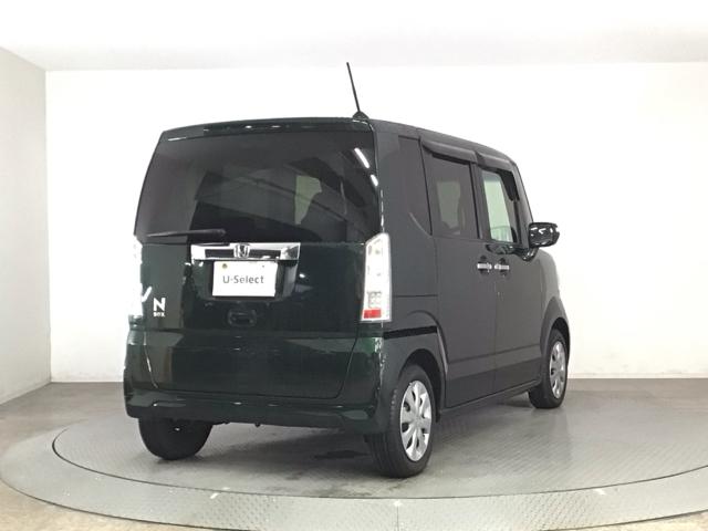N-BOX G・Lパッケージ フルセグ・メモリナビ・DVD・CD・バックカメラ・片側電動ドア・ETC I-STOP ベンチ席 カラーバックモニター 全席PW ナビテレビ 1セグ AAC スマートキー DVD再生 ABS キーレスE(4枚目)