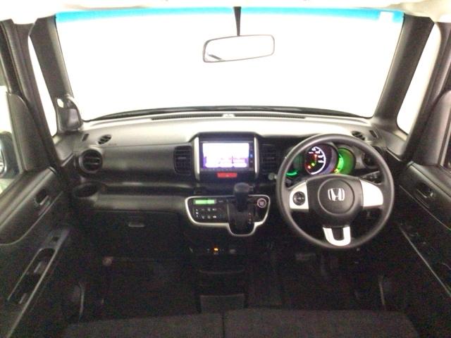 N-BOX G・Lパッケージ フルセグ・メモリナビ・DVD・CD・バックカメラ・片側電動ドア・ETC I-STOP ベンチ席 カラーバックモニター 全席PW ナビテレビ 1セグ AAC スマートキー DVD再生 ABS キーレスE(16枚目)
