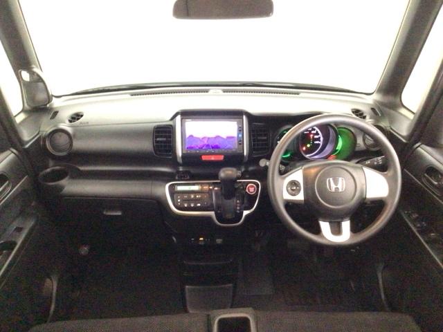 N-BOX G・Lパッケージ スマートキー・ワンセグ・メモリナビ・CD・バックカメラ・片側電動ドア・ETC I-STOP ベンチ席 カラーバックモニター 全席PW ナビテレビ 1セグ AAC 横滑り防止 ABS キーレスE(16枚目)