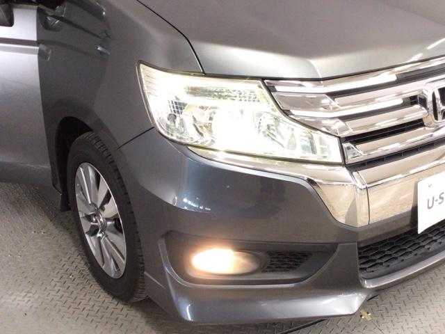 ステップワゴンスパーダ Z HID・フルセグ・メモリナビ・バックカメラ・純正AW・両側電動ドア・ETC 横滑防止 イモビ スマキー 地デジTV バックモニタ- 3列シ-ト キーフリー パワーウィンド ETC付 ナビ・TV ABS(3枚目)