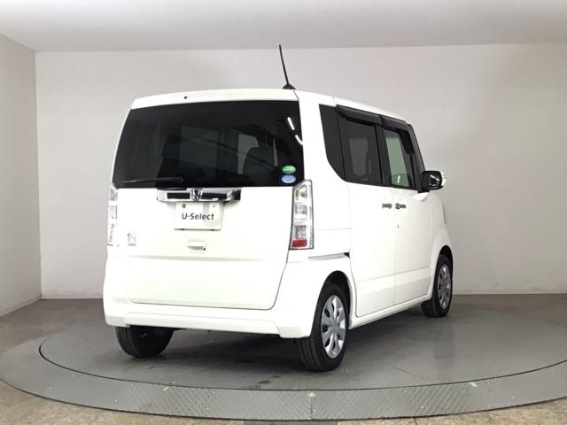 N-BOX G・Lパッケージ ワンセグ・メモリナビ・DVD・バックカメラ・片側電動ドア・スマートキー ベンチ席 カラーバックモニター 全席PW ナビテレビ 1セグ AAC 横滑り防止 DVD再生 ABS キーレスE Wエアーバック(4枚目)