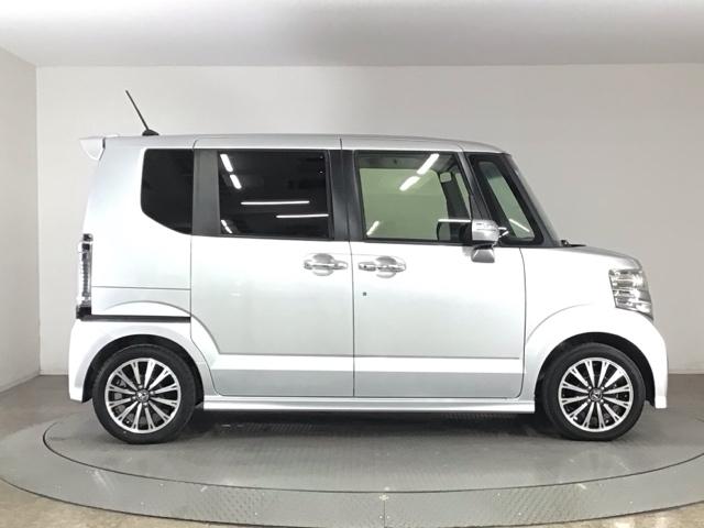 Ｎ－ＢＯＸカスタム Ｇ・ターボＬパッケージ　ＨＩＤ・ワンセグ・メモリナビ・バックカメラ・純正ＡＷ・両側電動ドア・ＥＴＣ　ＡＵＴＯエアコン　ナビＴＶ　Ｂカメ　横滑防止装置　ＰＳ　ＰＷ　ターボエンジン　ＥＣＯモード　運転席エアバッグ　ＥＴＣ付き（4枚目）
