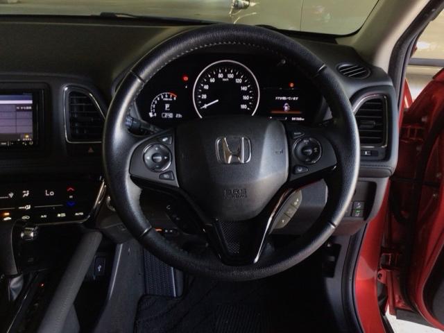 ヴェゼル X・ホンダセンシング LED・フルセグ・メモリナビ・CD・バックカメラ・純正AW・ETC Rカメラ Wエアバッグ 盗難防止 アクティブクルーズコントロール オートエアコン LEDランプ 衝突軽減ブレ-キ パワステ TVナビ(17枚目)