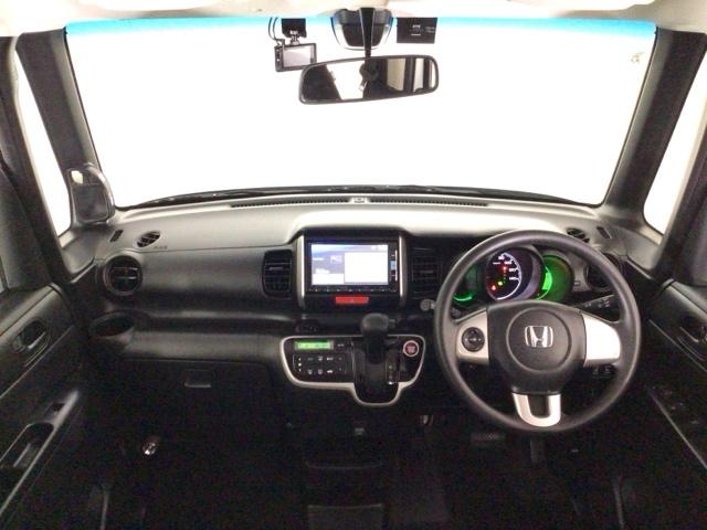 N-BOX GSSパッケージ LED・フルセグ・メモリナビ・バックカメラ・純正AW・両側電動ドア・ETC W電動ドア Iストップ ブレーキサポート ダブルエアバック TVナビ サイドカーテンエアバック 地デジ DVD視聴可 ABS(16枚目)