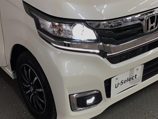 Ｎ－ＷＧＮカスタム Ｇ・Ｌパッケージ　ＨＩＤ・フルセグ・メモリナビ・バックカメラ・純正ＡＷ・ＵＳＢポート・ＥＴＣ　横滑り防止システム　スマートキー＆プッシュスタート　ナビＴＶ　ベンチシ－ト　バックモニター　地デジＴＶ　ＥＴＣ車載器　ＡＢＳ（3枚目）