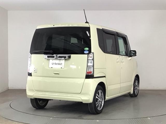 N-BOX G・ターボパッケージ HID・ワンセグ・メモリナビ・バックカメラ・純正AW・両側電動ドア・ETC 両側自動ドア 横滑り防止システム AUTOエアコン ターボエンジン ETC装備 Wエアバッグ パワーステアリング ABS(4枚目)