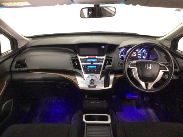 オデッセイ MX・エアロパッケージ HID・フルセグ・HDDナビ・バックカメラ・純正AW・横滑り防止措置・ETC キーレス 3列シート Bカメ スマートキー DVD再生 フルセグTV ESC ETC付 ABS USB エアバッグ(16枚目)