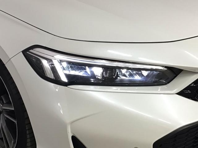 シビック ｅ：ＨＥＶＥＸ　デモカーＵＰ・ＬＥＤ・フルセグ・メモリナビ・純正ＡＷ・ホンダＣＯＮＮＥＣＴ　衝突被害軽減ブレーキ　Ｂカメラ　シートヒーター　ＥＴＣ　ＬＥＤヘッドライト　サイドカーテンエアバック　サンルーフ　ＥＳＣ（3枚目）