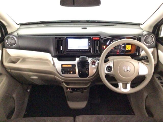 N-WGN Gコンフォートパッケージ HID・フルセグ・メモリナビ・DVD・バックカメラ・シートヒーター・ETC フルセグテレビ 横滑り防止システム 追突軽減ブレーキ スマートキー オートエアコン ベンチシート カーテンエアバッグ ABS(16枚目)