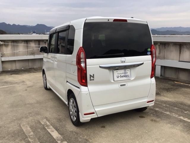 N-BOX L・ターボ・スロープ LED・フルセグ・メモリナビ・バックカメラ・シートヒーター・両側電動ドア・ETC USB スマートキー リアカメラ 衝突被害軽減システム オートクルーズコントロール 福祉車輌 LEDヘッドランプ(4枚目)