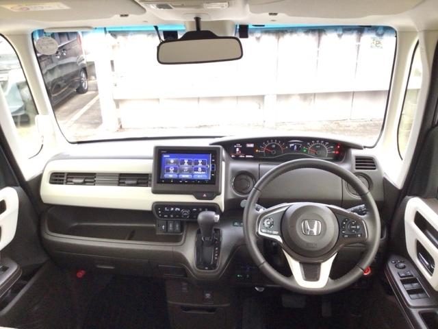 N-BOX L・ターボ・スロープ LED・フルセグ・メモリナビ・バックカメラ・シートヒーター・両側電動ドア・ETC USB スマートキー リアカメラ 衝突被害軽減システム オートクルーズコントロール 福祉車輌 LEDヘッドランプ(16枚目)