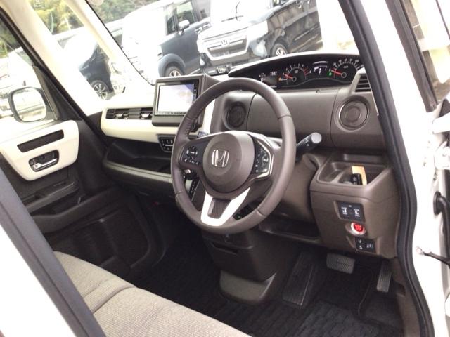 N-BOX L・ターボ・スロープ LED・フルセグ・メモリナビ・バックカメラ・シートヒーター・両側電動ドア・ETC USB スマートキー リアカメラ 衝突被害軽減システム オートクルーズコントロール 福祉車輌 LEDヘッドランプ(23枚目)