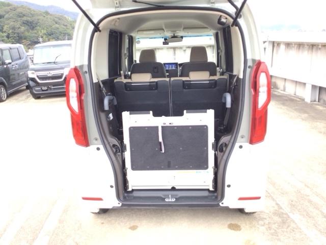 N-BOX L・ターボ・スロープ LED・フルセグ・メモリナビ・バックカメラ・シートヒーター・両側電動ドア・ETC USB スマートキー リアカメラ 衝突被害軽減システム オートクルーズコントロール 福祉車輌 LEDヘッドランプ(37枚目)