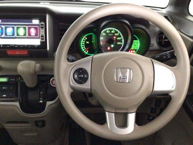 Ｎ－ＢＯＸ Ｇ・Ｌパッケージ　ワンセグ・メモリナビ・ＤＶＤ・バックカメラ・純正ＡＷ・片側電動ドア・ＥＴＣ　Ｉ－ＳＴＯＰ　ベンチ席　カラーバックモニター　全席ＰＷ　ナビテレビ　１セグ　ＡＡＣ　横滑り防止　スマートキー　ＤＶＤ再生（17枚目）