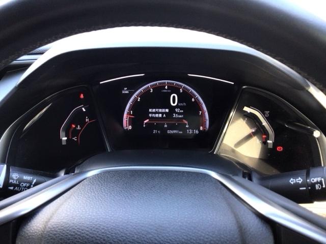 シビック ハッチバック　ＬＥＤ・フルセグ・メモリナビ・バックカメラ・純正ＡＷ・シートヒーター・ＥＴＣ　追突軽減ブレーキ　盗難防止装置　Ｂモニター　横滑防止　シートヒーター付き　ＬＥＤライト　フルセグＴＶ　スマートキー　ＡＡＣ（29枚目）