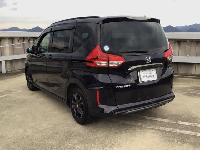 フリード＋ クロスターブラックスタイル　デモカーＵＰ・ＬＥＤ・フルセグ・メモリナビ・純正ＡＷ・シートヒーター　サイドエアバック　地デジフルセグ　ＤＶＤ　前後誤発進抑制　両側電動スライドドア　バックカメラ　助手席エアバッグ　フルオートエアコン（4枚目）