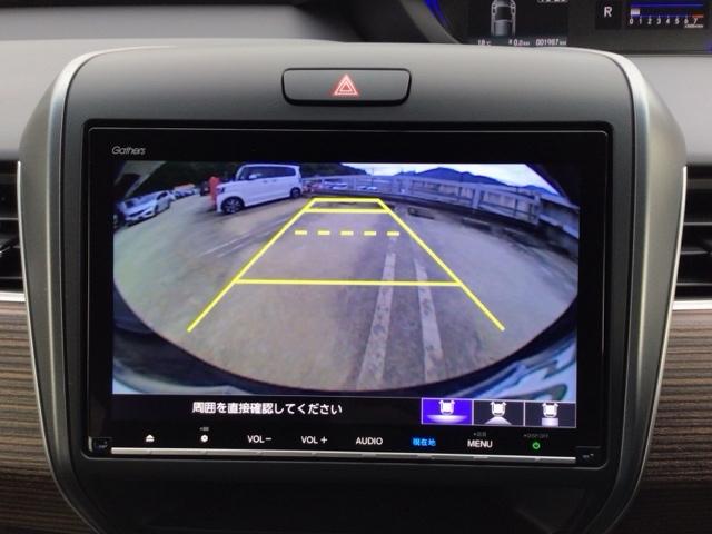 フリード＋ クロスターブラックスタイル　デモカーＵＰ・ＬＥＤ・フルセグ・メモリナビ・純正ＡＷ・シートヒーター　サイドエアバック　地デジフルセグ　ＤＶＤ　前後誤発進抑制　両側電動スライドドア　バックカメラ　助手席エアバッグ　フルオートエアコン（8枚目）