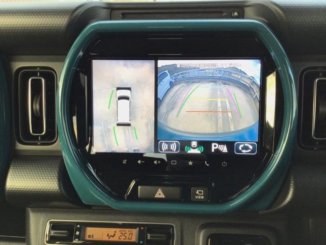 ハスラー ハイブリッドXターボ LED・フルセグ・メモリナビ・バックカメラ・純正AW・シートヒーター・ETC 360カメラ ETC付き クリソナ フルタイム4WD 前席シートヒーター LEDヘッドライト クルーズコントロール ABS(6枚目)