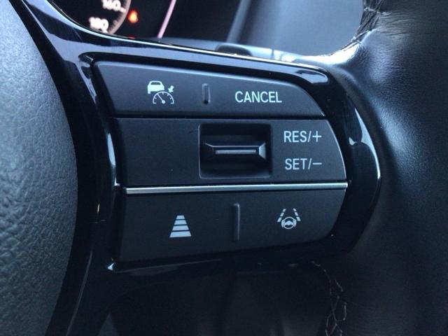 �y�A�_�v�e�B�u�E�N���[�Y�E�R���g���[���z�\�ߐݒ肵���ԑ����ŃN���}�������I�ɉ������B�O���ԂƂ̓K�؂ȎԊԋ������ێ����Ȃ���Ǐ]���s���A�������H�ł̃h���C�o�[�̔�J���y�����Ă����������@�\�t��