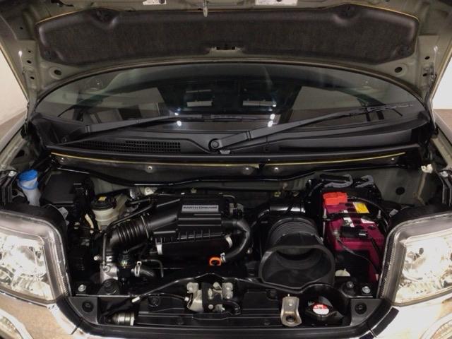 N-BOXカスタム GターボSSパッケージ HID・ワンセグ・メモリナビ・バックカメラ・純正AW・両側電動ドア・ETC ECON Bモニター スマートエントリー VSA 盗難防止システム AAC ナビTV オートクルーズコントロール パワステ(46枚目)