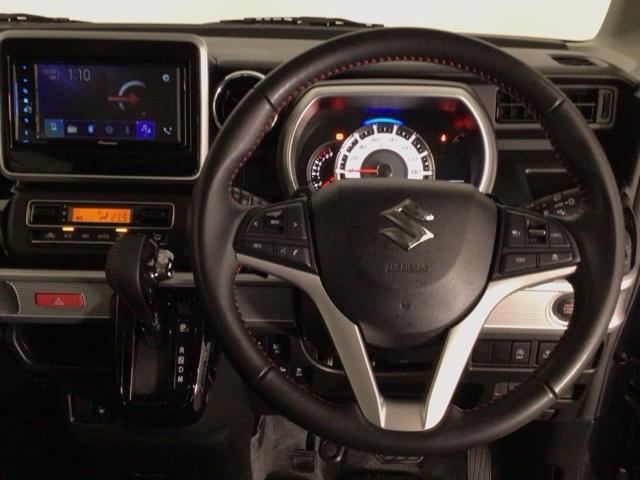 スペーシアカスタム ハイブリッドＸＳターボ　ＨＩＤ・Ｂｌｕｅｔｏｏｔｈ・シートヒーター・純正ＡＷ・両側電動スライドドア　両自動ドア　前後誤発進抑制機能　ＡＣ　リアコーナーセンサー　スマートキー付　ターボモデル　ＥＳＣ　クルコン　サイドエアバック（11枚目）