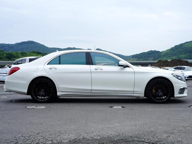 Ｓクラス Ｓ５５０ロング　Ｓ６３仕様・黒革シート・サンルーフ・ＡＣＣ・全方位カメラ・ナビ・ＴＶ・Ｂｌｕｅｔｏｏｔｈ・エアサス・ブルメスター・アンビエントライト・メモリー付パワーシート・シートヒーター・ベンチレーション・ＥＴＣ（23枚目）