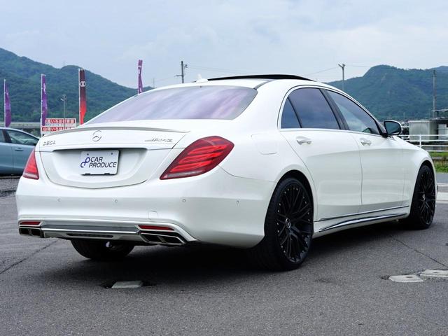 Ｓクラス Ｓ５５０ロング　Ｓ６３仕様・黒革シート・サンルーフ・ＡＣＣ・全方位カメラ・ナビ・ＴＶ・Ｂｌｕｅｔｏｏｔｈ・エアサス・ブルメスター・アンビエントライト・メモリー付パワーシート・シートヒーター・ベンチレーション・ＥＴＣ（24枚目）