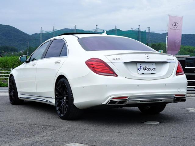 Ｓ５５０ロング　Ｓ６３仕様・黒革シート・サンルーフ・ＡＣＣ・全方位カメラ・ナビ・ＴＶ・Ｂｌｕｅｔｏｏｔｈ・エアサス・ブルメスター・アンビエントライト・メモリー付パワーシート・シートヒーター・ベンチレーション・ＥＴＣ(26枚目)