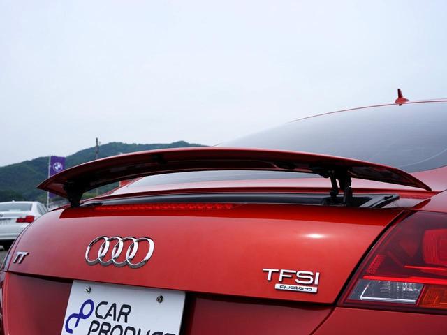 ＴＴクーペ ２．０ＴＦＳＩ　クワトロ　後期モデル・ワンオーナ・車茶革シート・シートヒーター・純正ナビ・フルセグＴＶ・Ｂｌｕｅｔｏｏｔｈ・後席フィルム・パワーシート・可変リアウイング・オートライト・パドルシフト・ＥＴＣ・純正アルミ（37枚目）